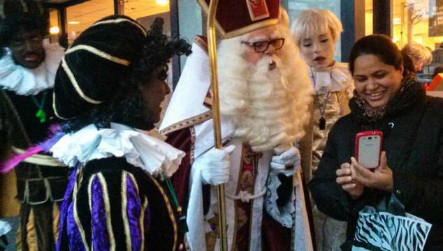 Sinterklass visits