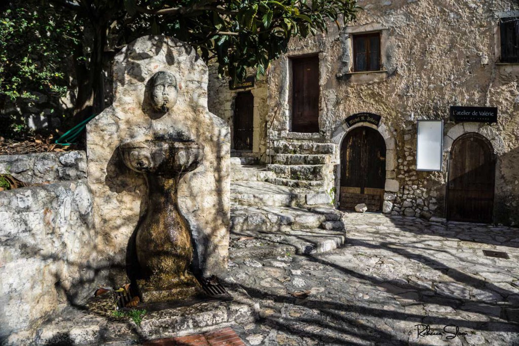 A fountain in eze